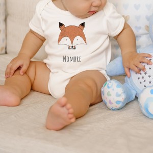 Baby Short Sleeve Onesies Fox